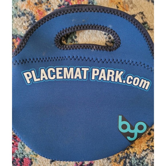 BYO CULVERS Express Rambler Lunch Bag Advertising Promo Blue Brain Freeze FP20 - Picture 3 of 6